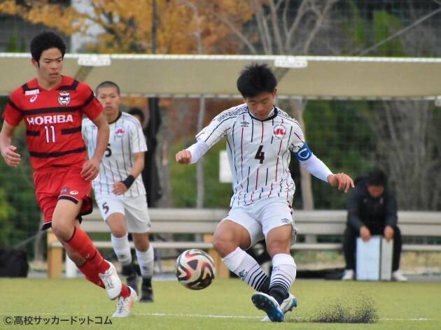 三田学園DF黒瀬直弥主将