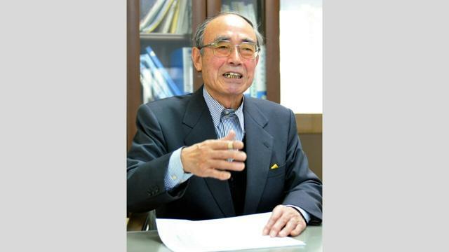 千田謙蔵さん=2014年、秋田県横手市