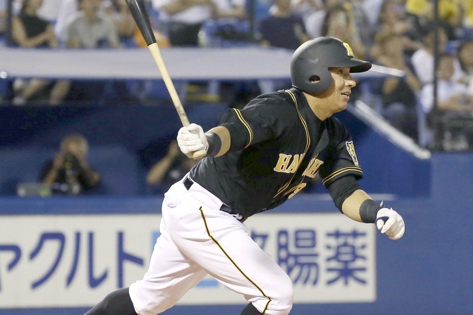 阪神・ナバーロ（C）KYODO NEWS IMAGES