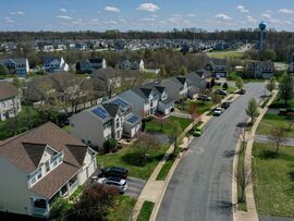 Homes in Centreville, Maryland.