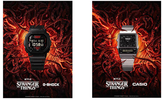 Netflix「ストレンジャー・シングス 未知の世界」とのコラボウオッチ