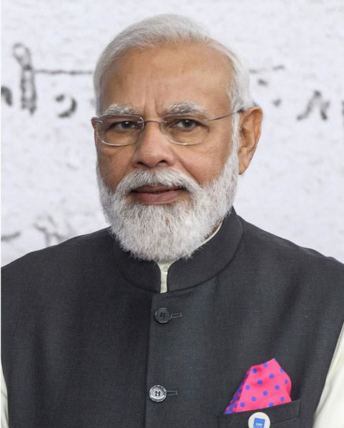 インドのモディ首相（ゲッティ＝共同）