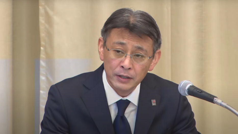 白川儀一社長（2023年9月8日撮影）