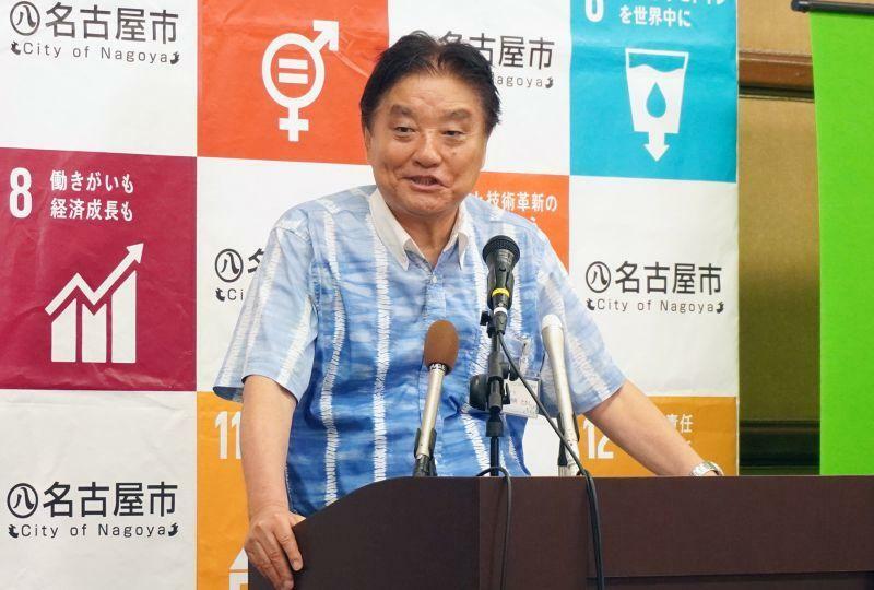 ［写真］名古屋市の河村たかし市長