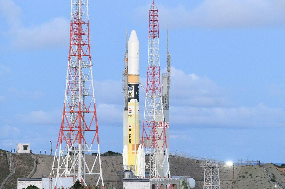 H2Aロケット=8月27日撮影（写真：JAXA）