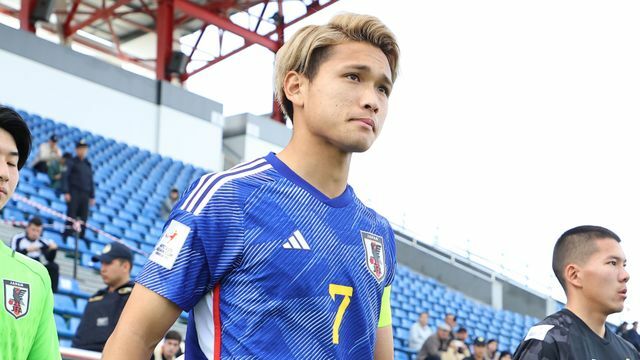 松木玖生選手(写真：アフロ)