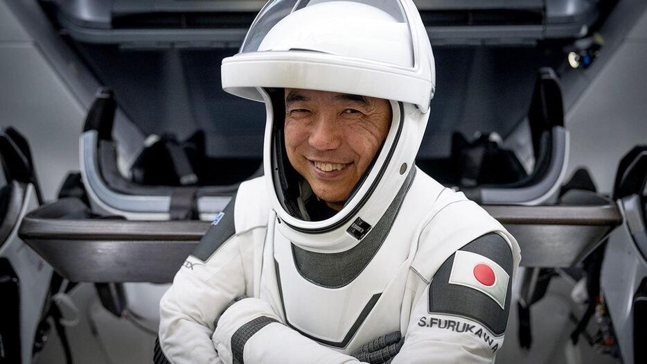 宇宙飛行士・古川聡さん（写真：SpaceX）