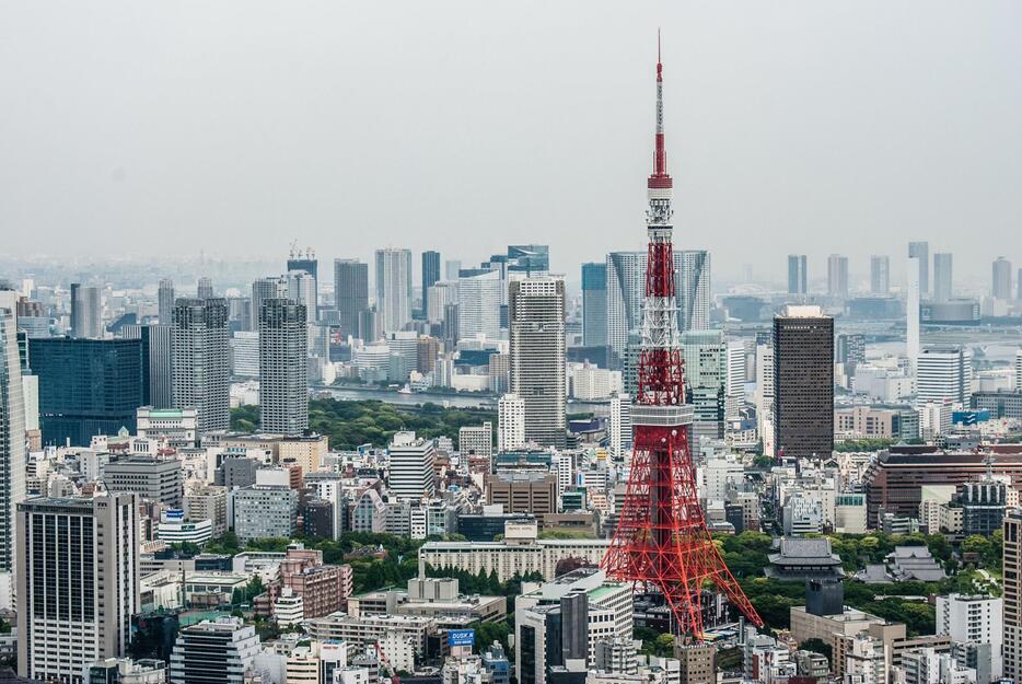 東京都心の写真（写真：アフロ）