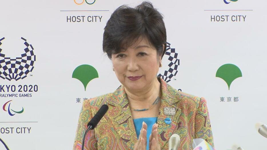 [画像]会見する小池東京都知事