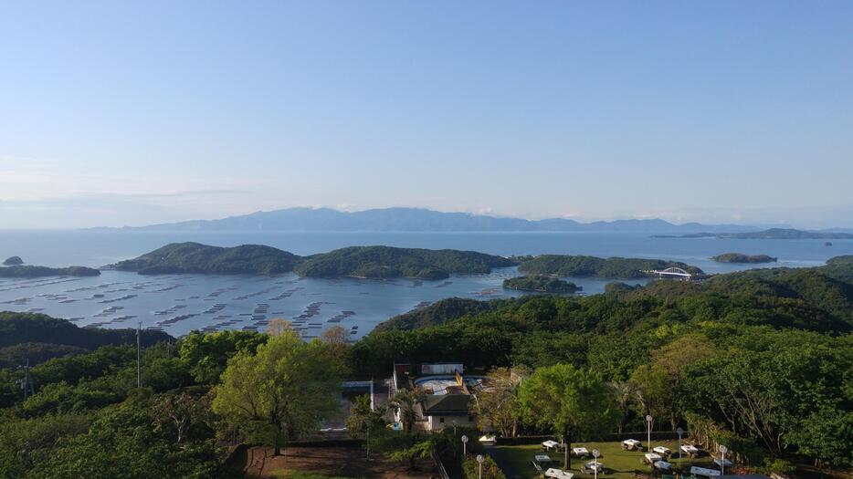 2つのハンセン病療養所がある岡山県瀬戸内市の長島。多くの療養所は人里離れた場所に設置された。（写真提供：三重テレビ放送）