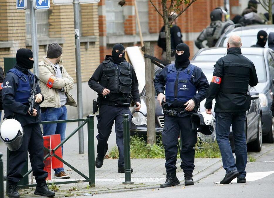 [写真]今回のテロ事件ではフランスだけではなく隣国ベルギーでも容疑者が逮捕された（ロイター/アフロ）