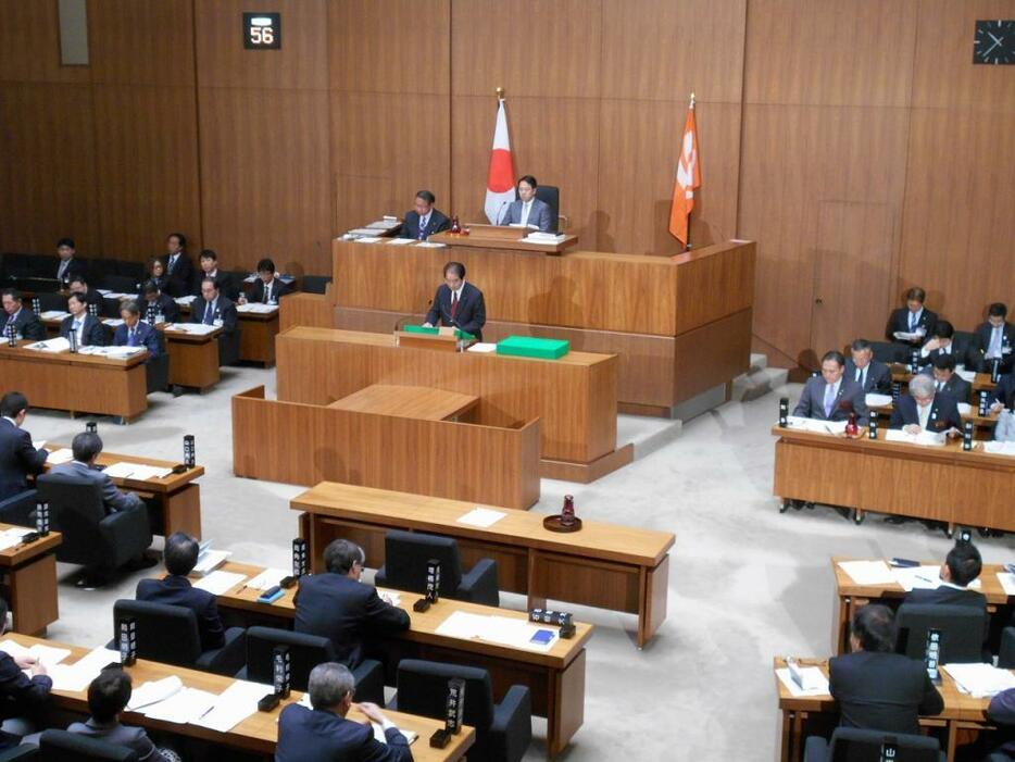 [写真]TPP対策が論議を呼んだ長野県議会