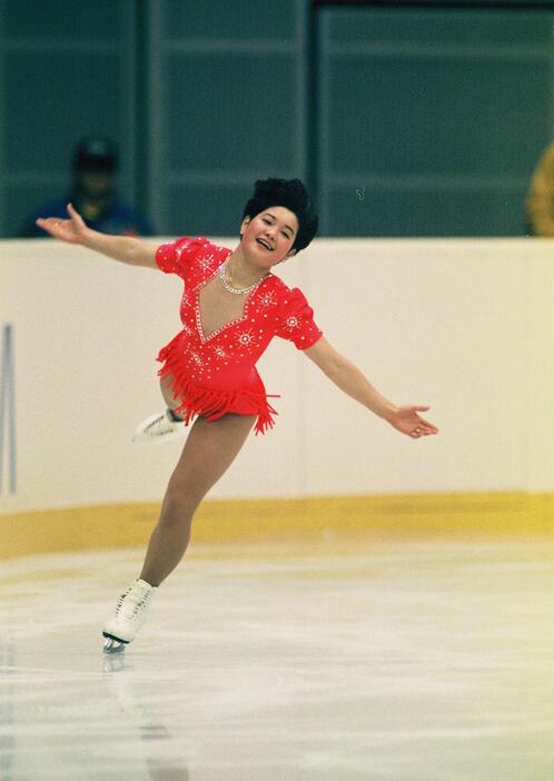 佐藤有香（1990年優勝）＝1990年1月1日（写真：築田純/アフロスポーツ）