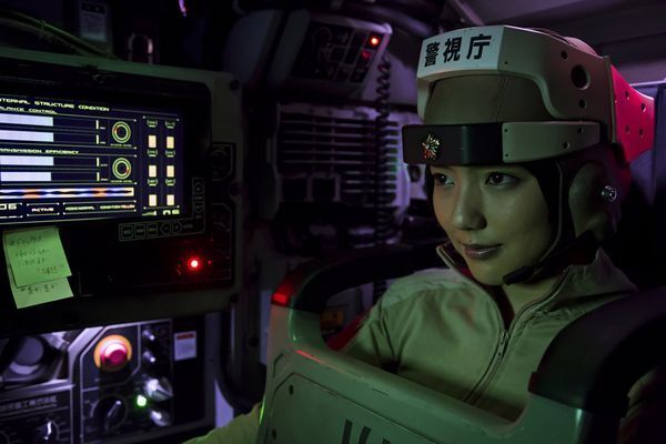 [写真]実写版で泉野明を演じる、主演の真野恵里菜。(c)2014 HEADGEAR/「THE NEXT GENERATION -PATLABOR-」製作委員会