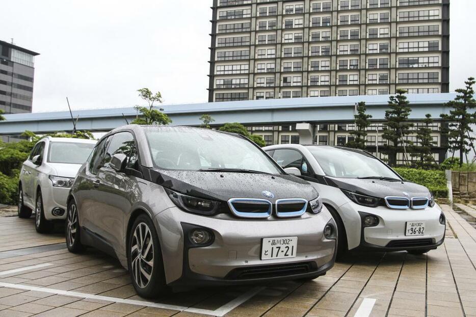 [写真]BMWの電気自動車「i3」