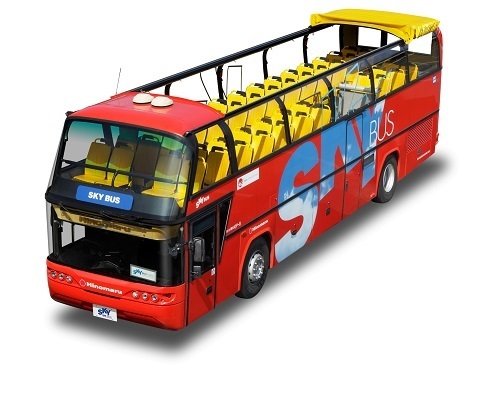 [画像]名古屋市内を運行するオープンバス
