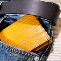 ★SYRINX　Hitoe® Fold - Liscio Small thin wallet Hitoe® Fold - Liscio | Smooth leather with